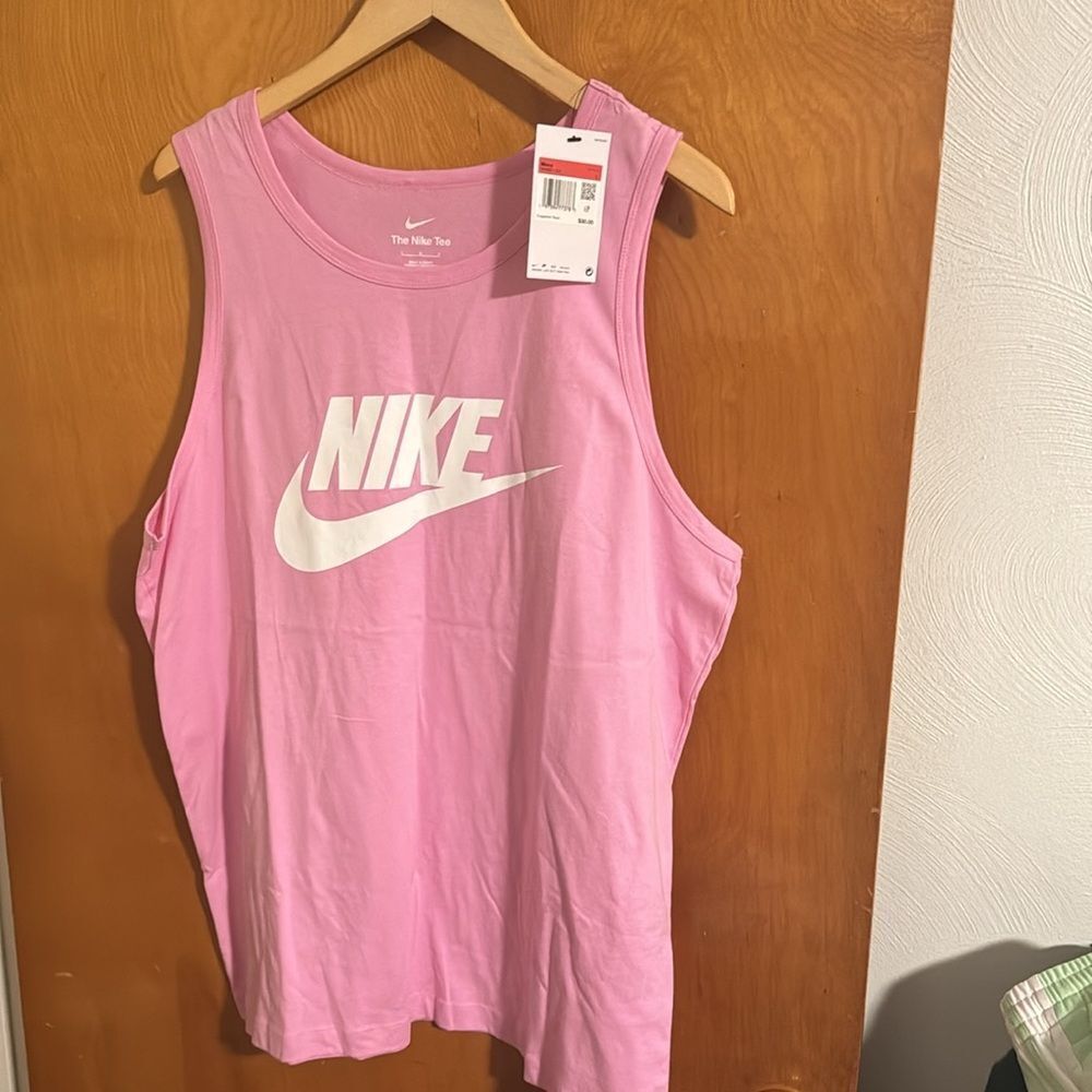 Nike Tank Top Mens Large Pink